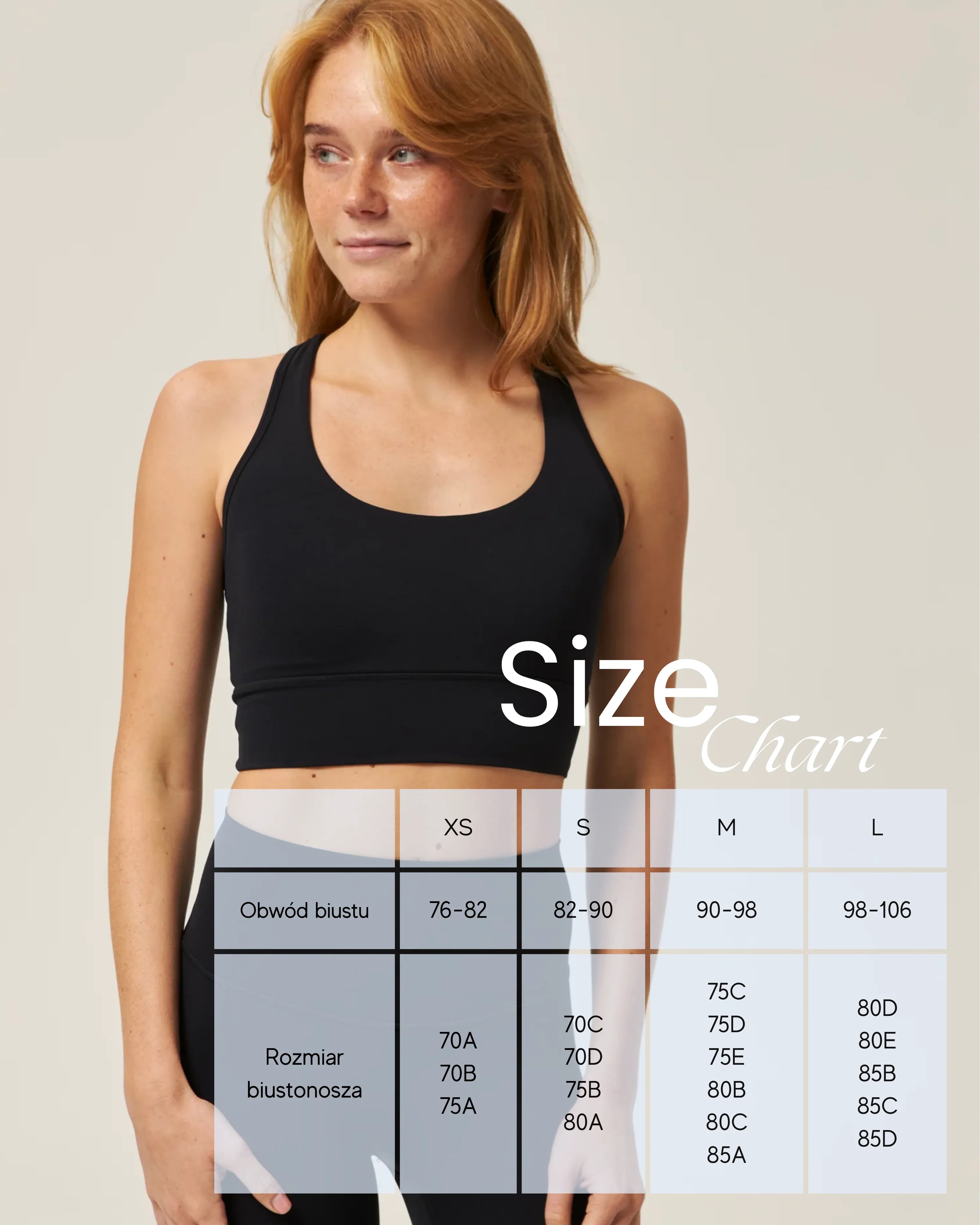 Top sportowy czarny BALLET