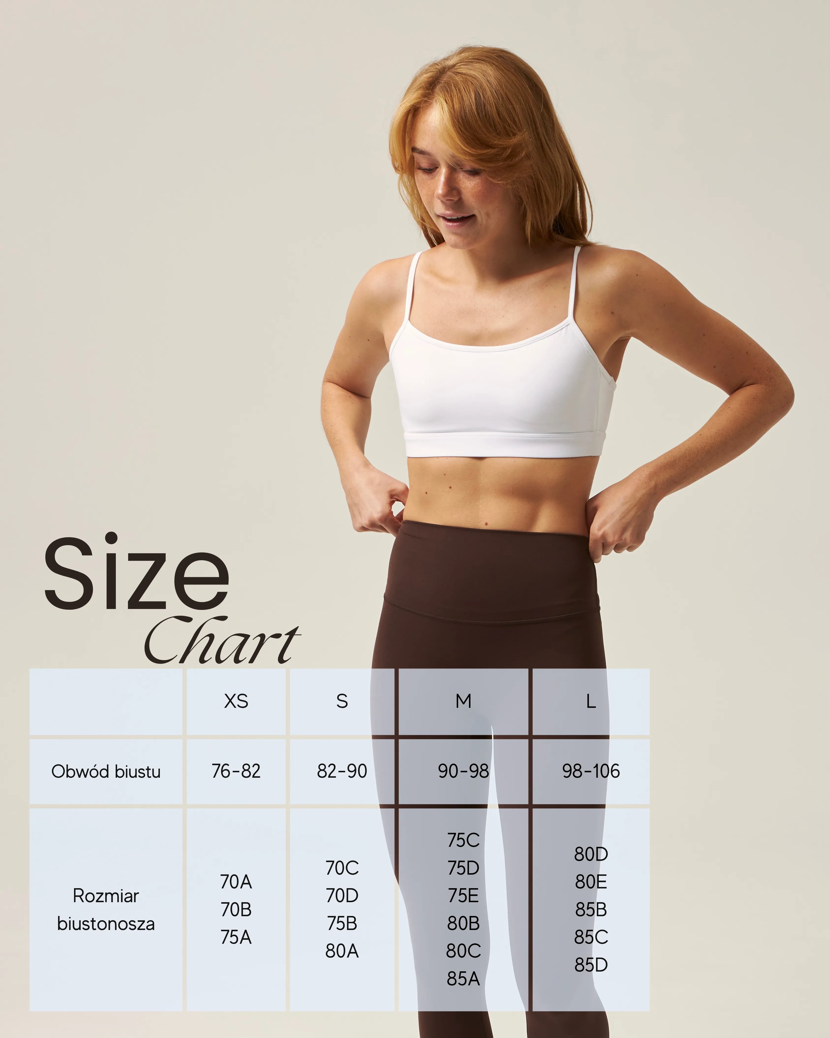 Top sportowy z cienkimi ramiączkami