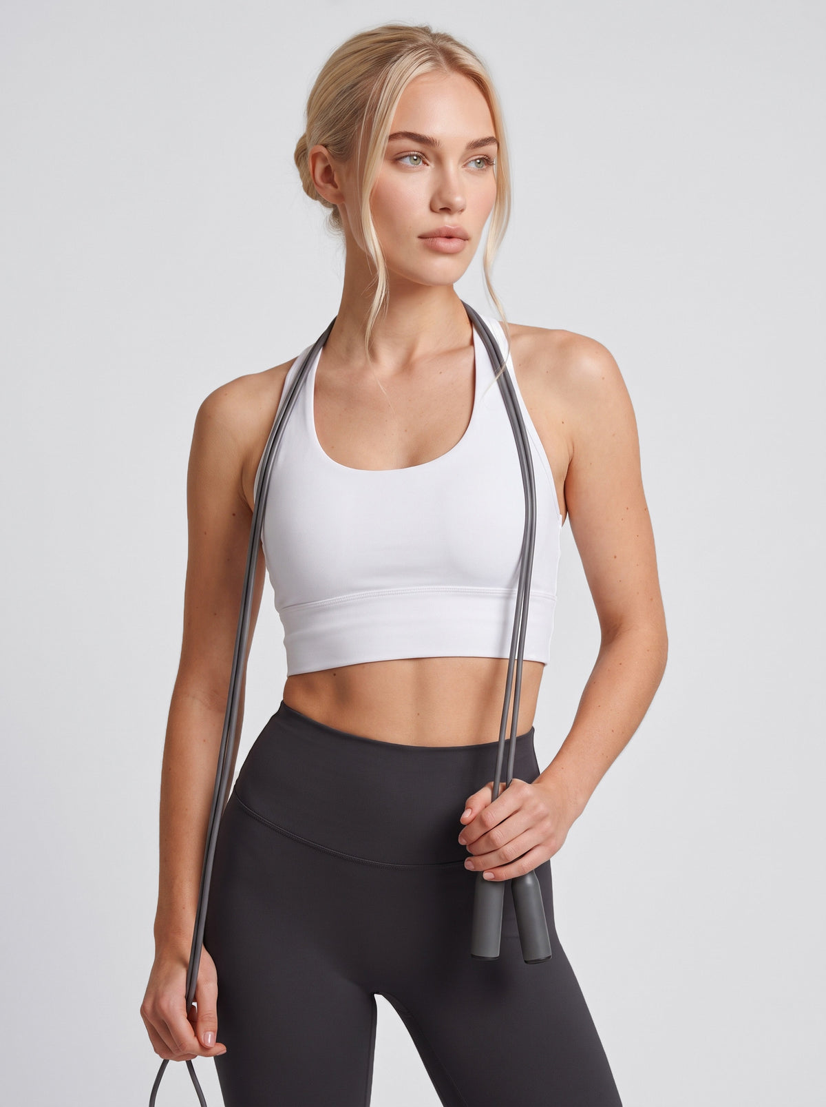 Top racerback – biały
