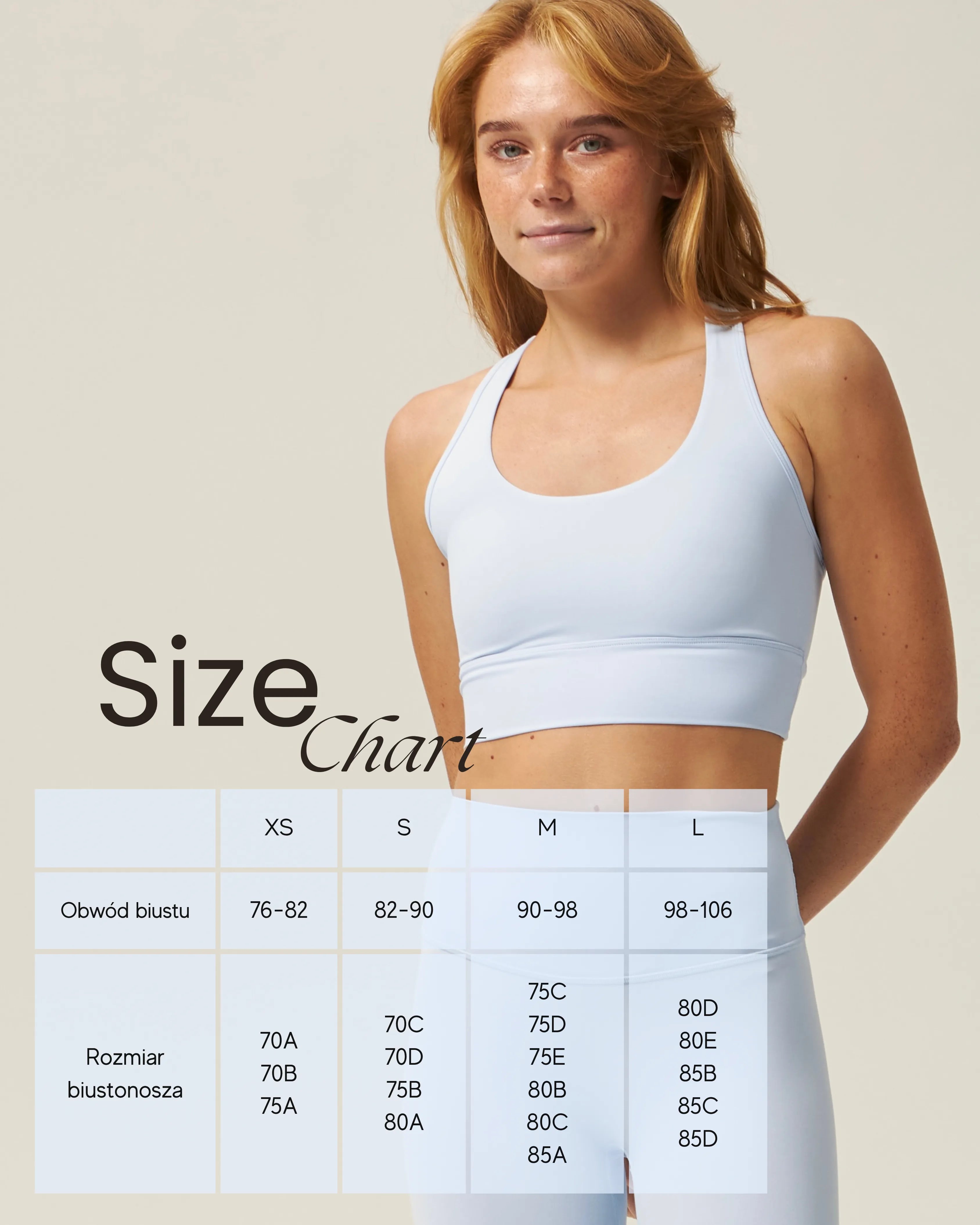 Top sportowy „Racerback”