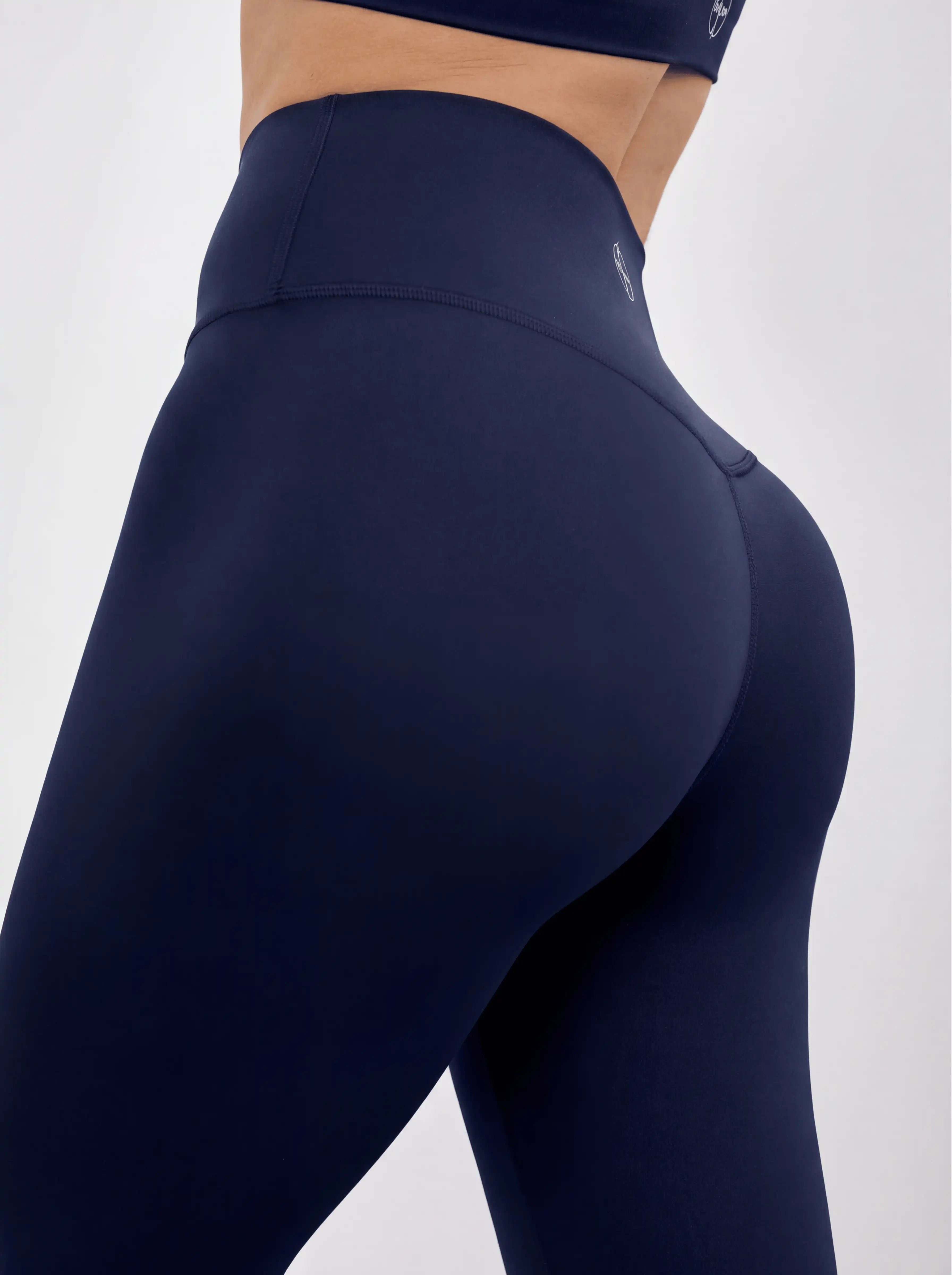 Legginsy granatowe