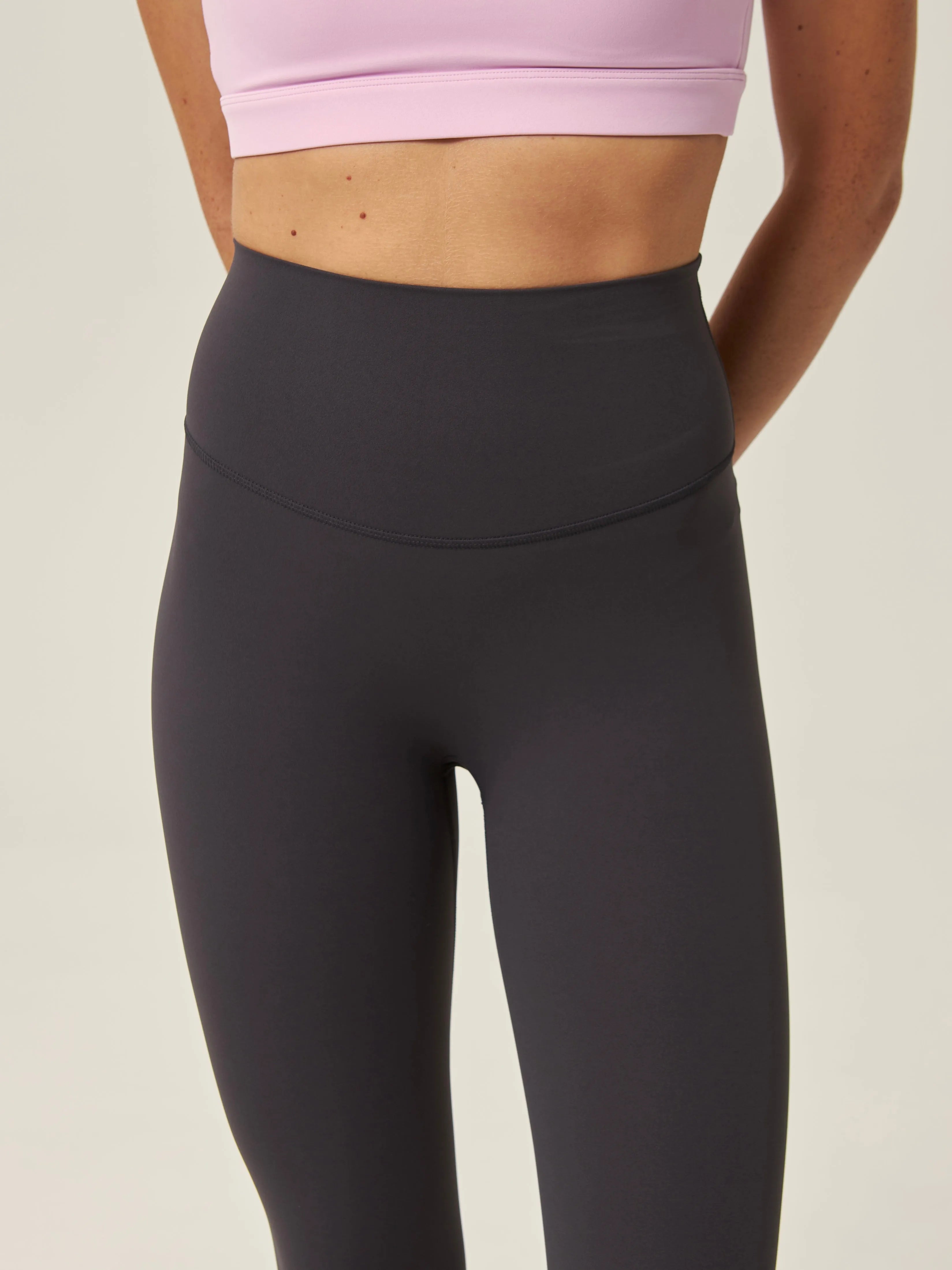 Legginsy sportowe grafitowe