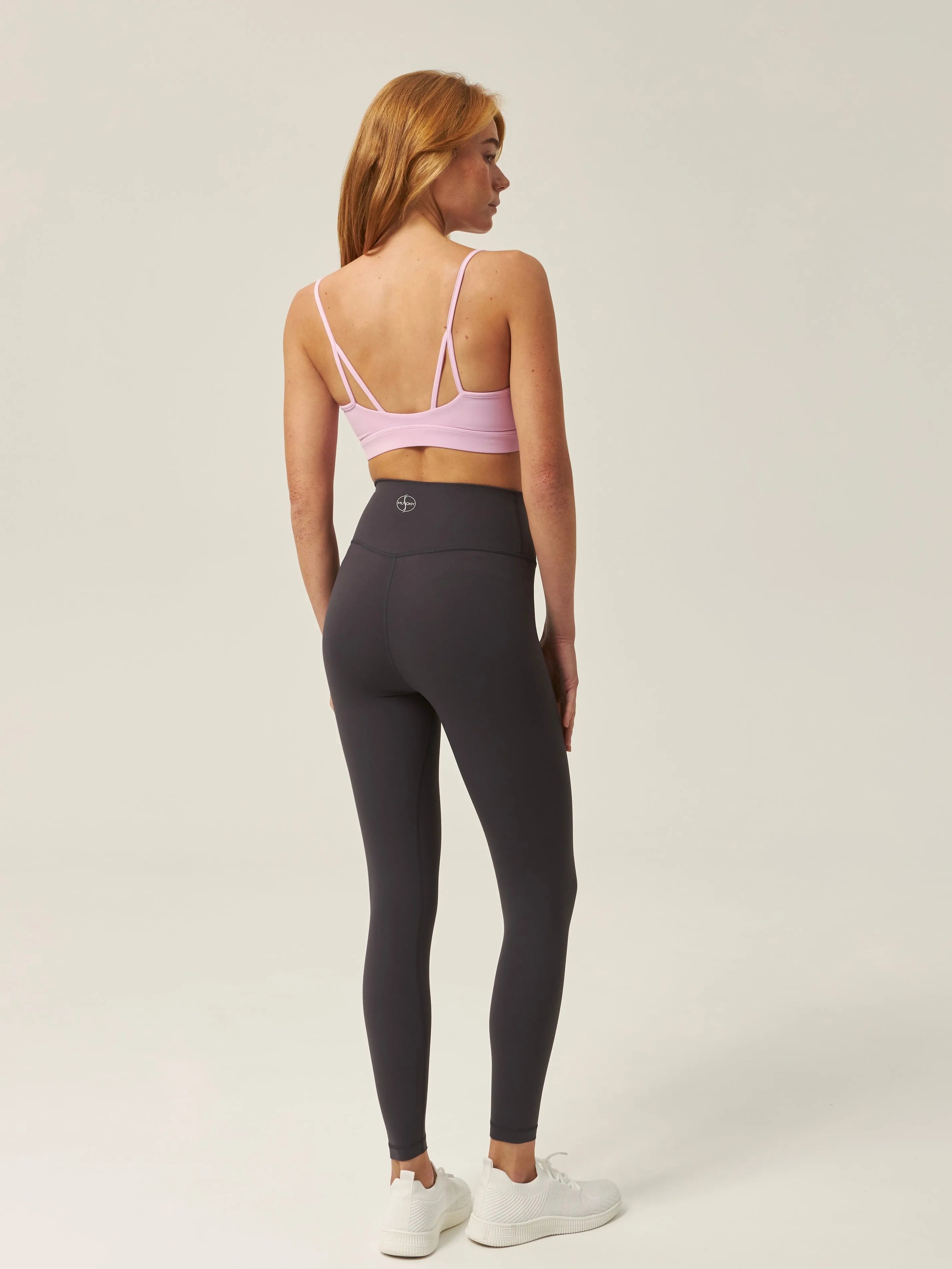 Legginsy sportowe grafitowe