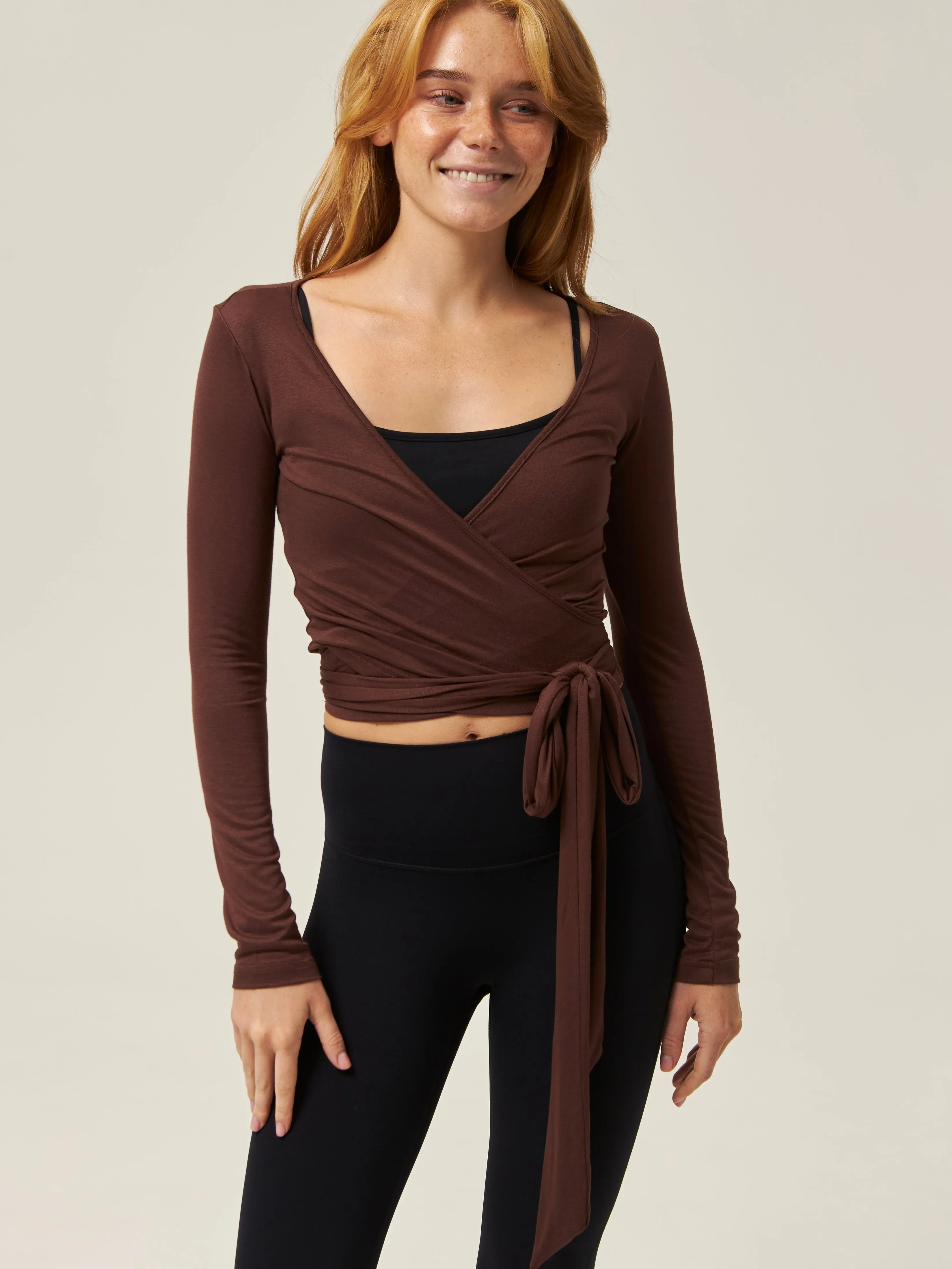 Legginsy flare czarne