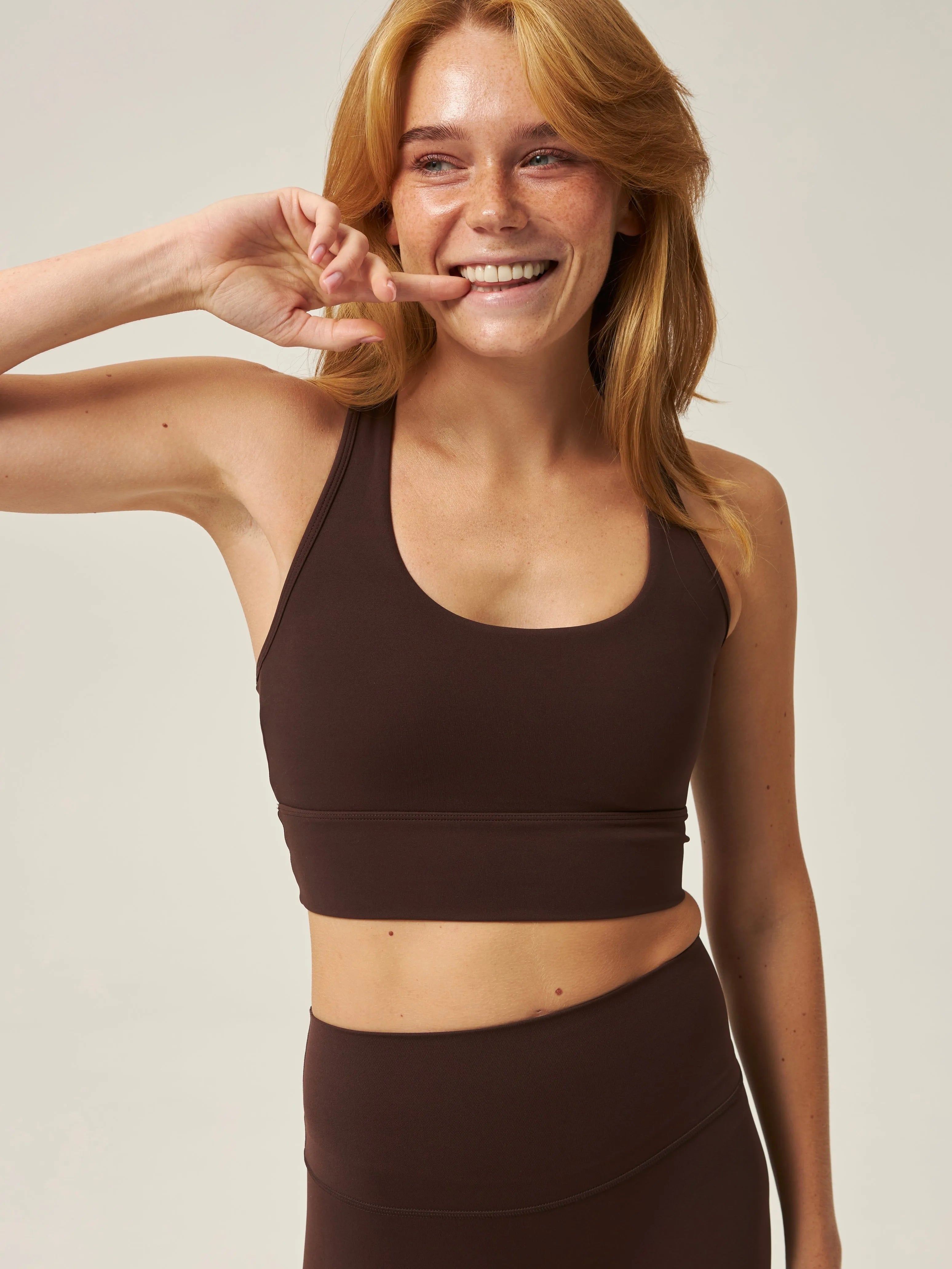 Top sportowy „Racerback”