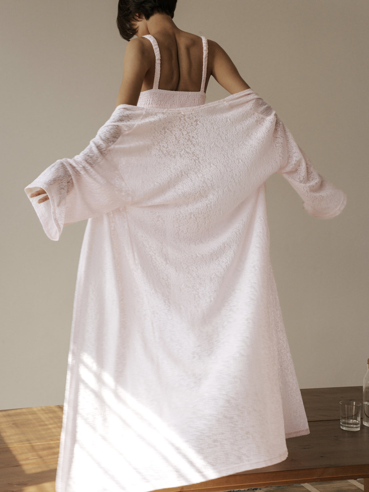 Koronkowe kimono – Róż