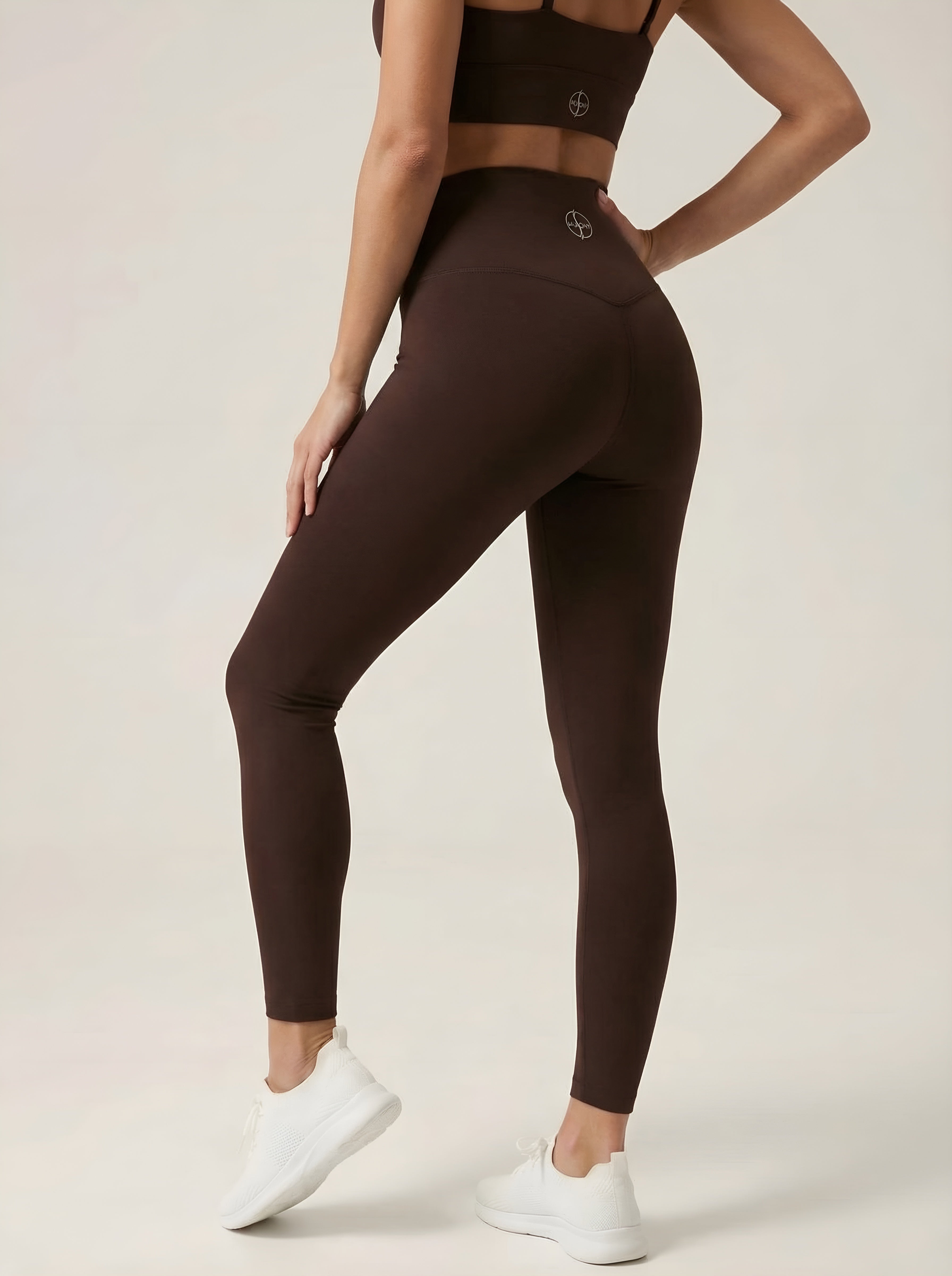 Legginsy czekoladowe