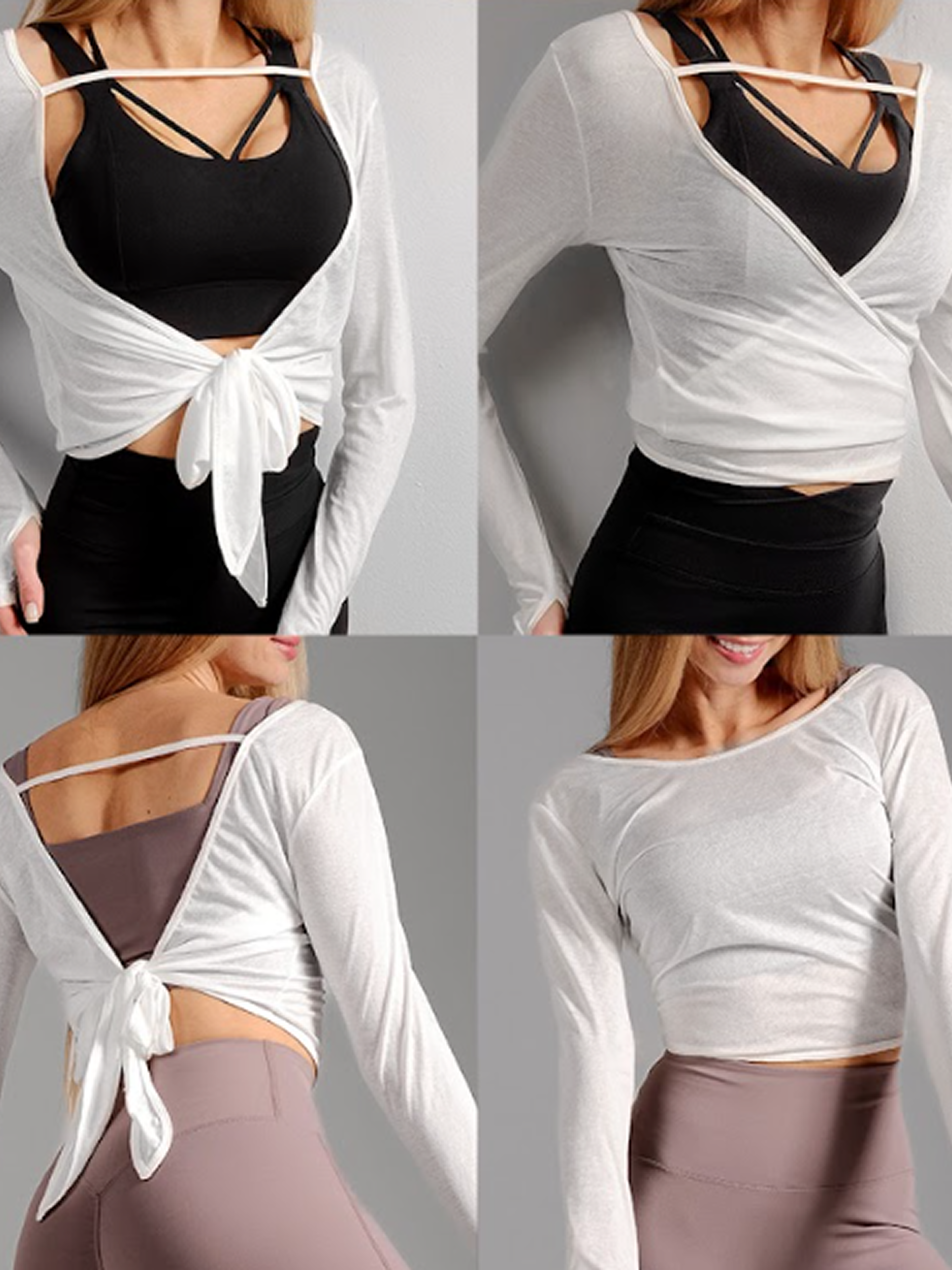 Bluza sportowa do jogi