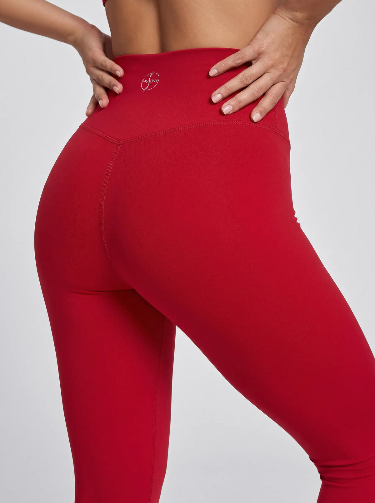 Legginsy – czerwone