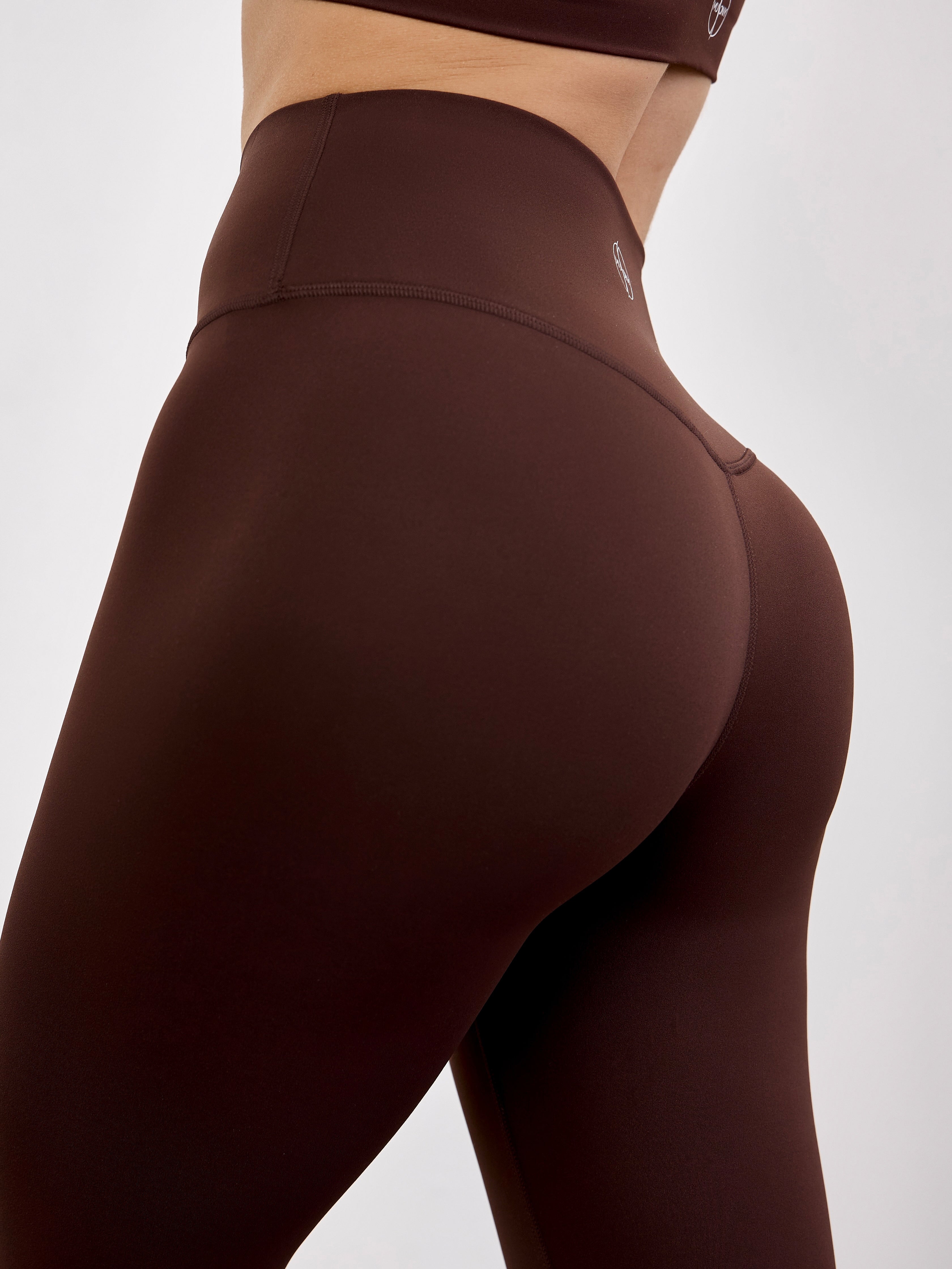 Legginsy czekoladowe