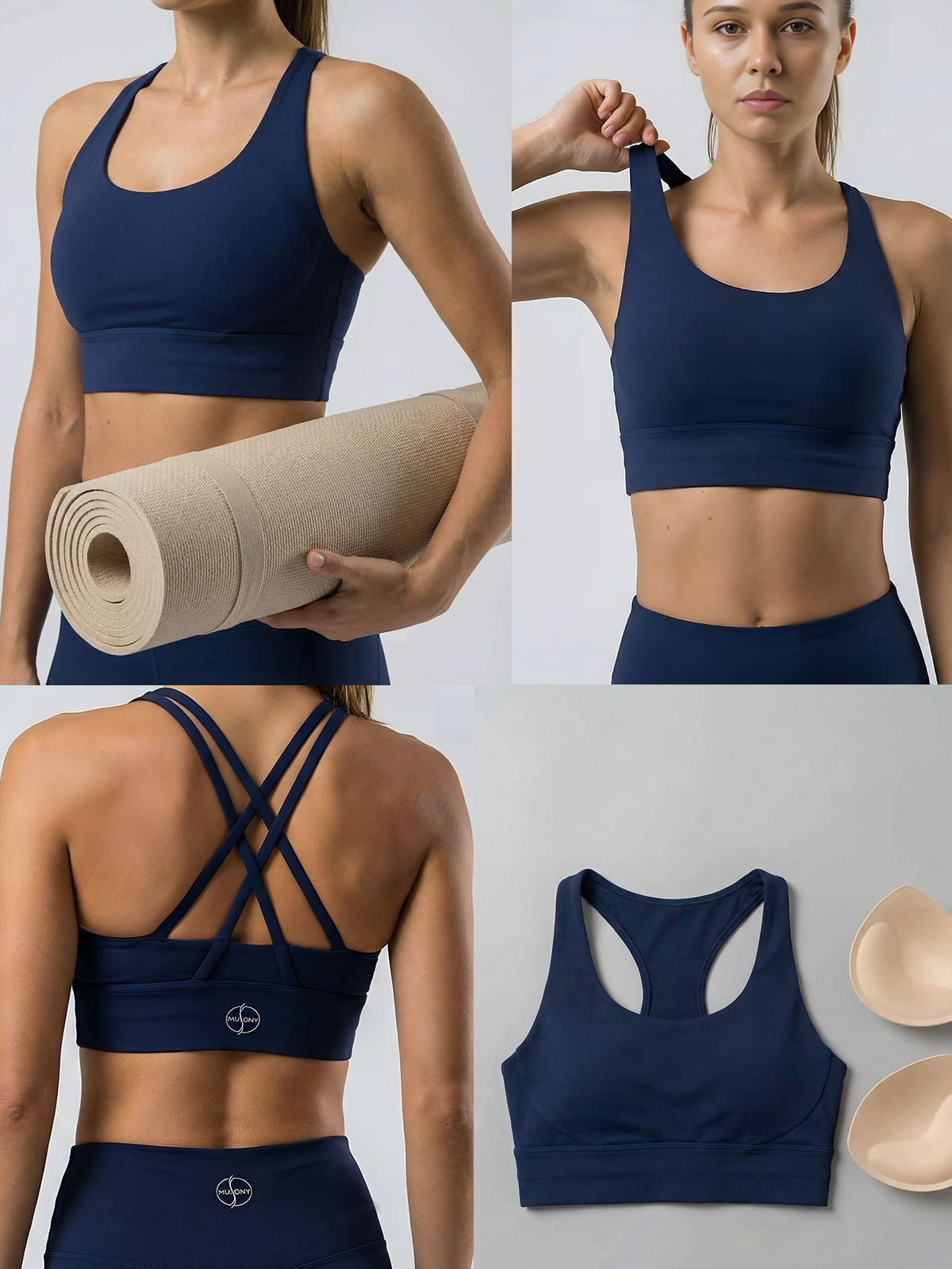 Sports Top BALLET Deep Navy