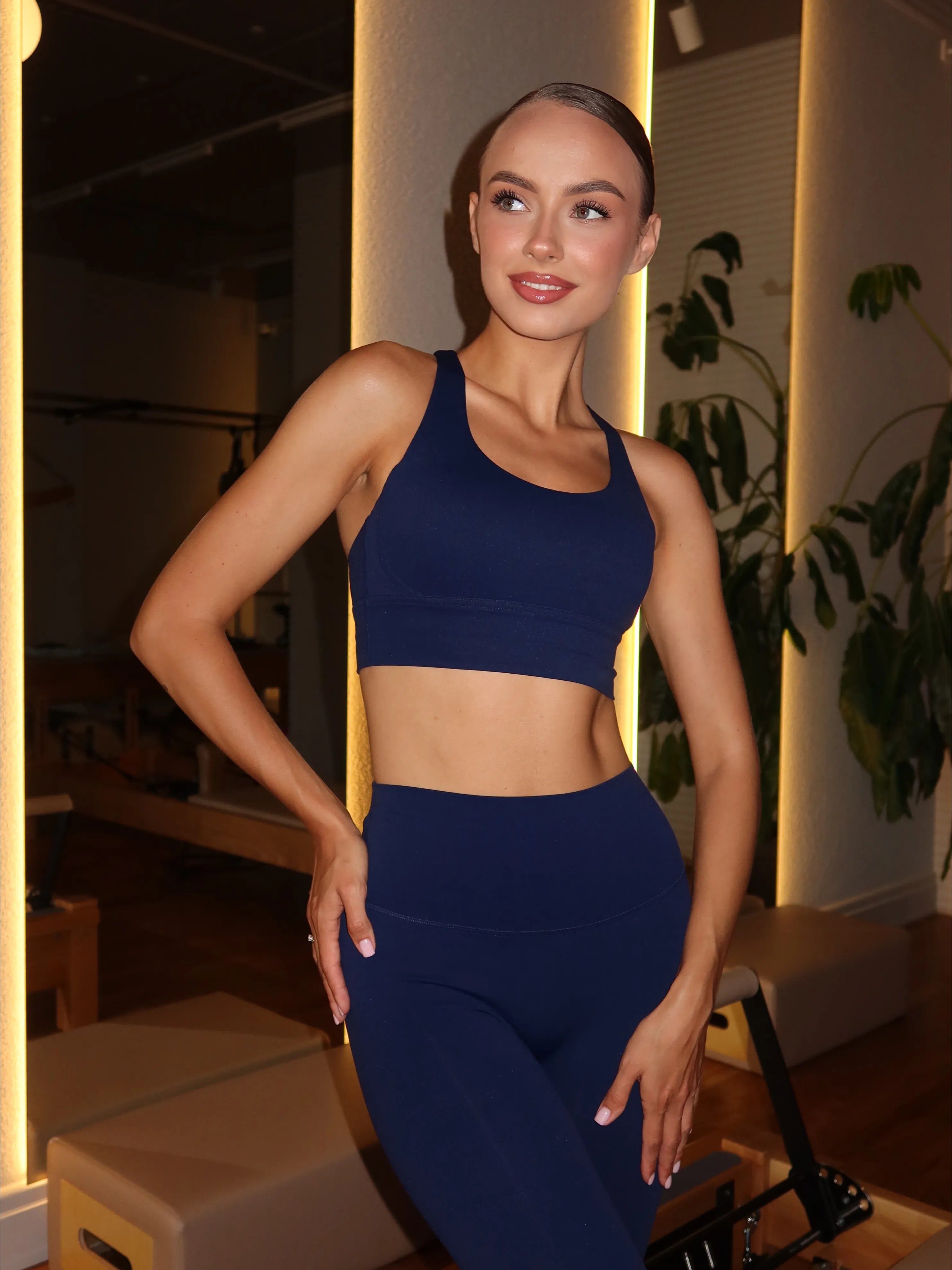 Top sportowy BALLET granatowy