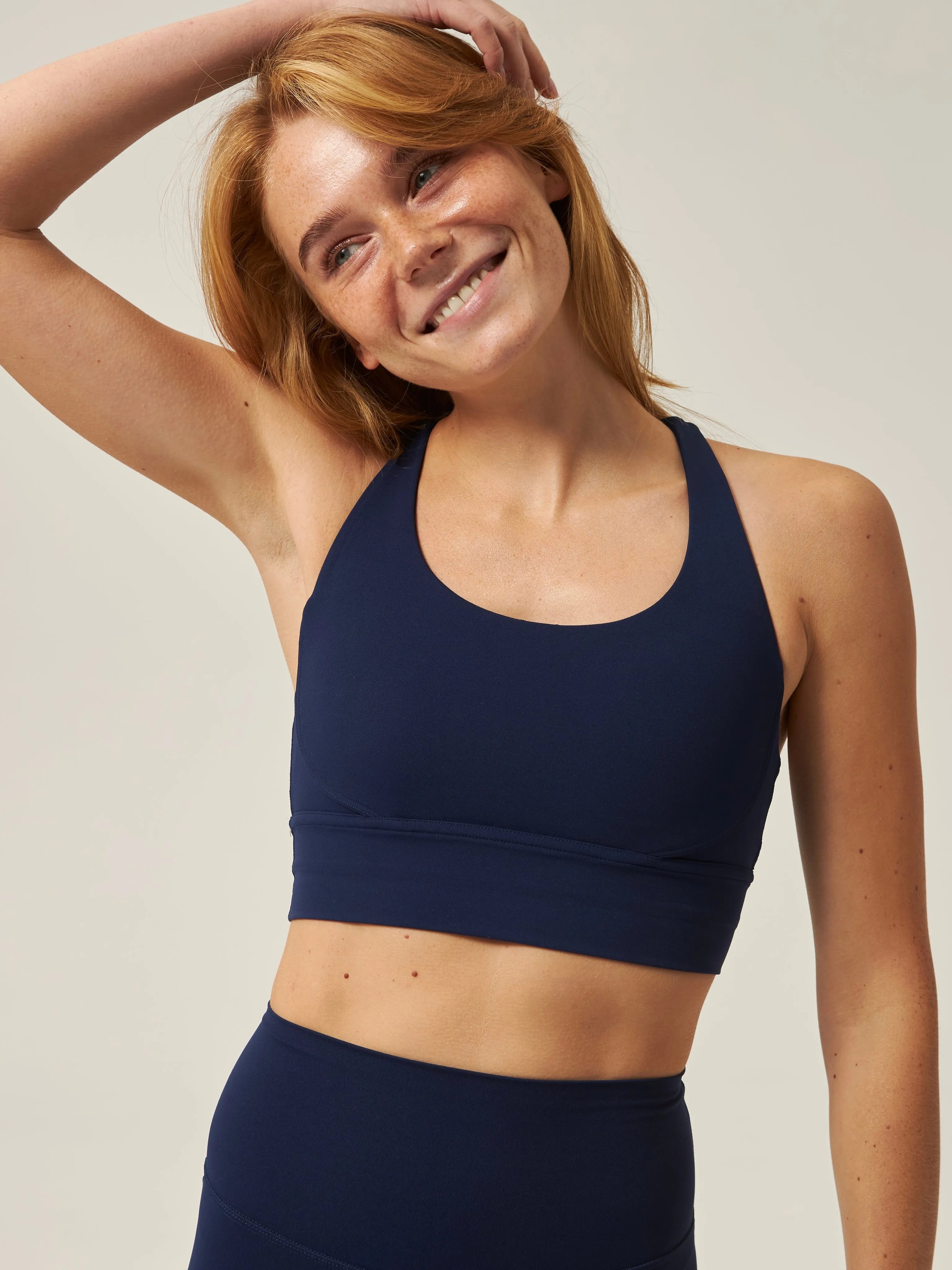 Top sportowy BALLET granatowy