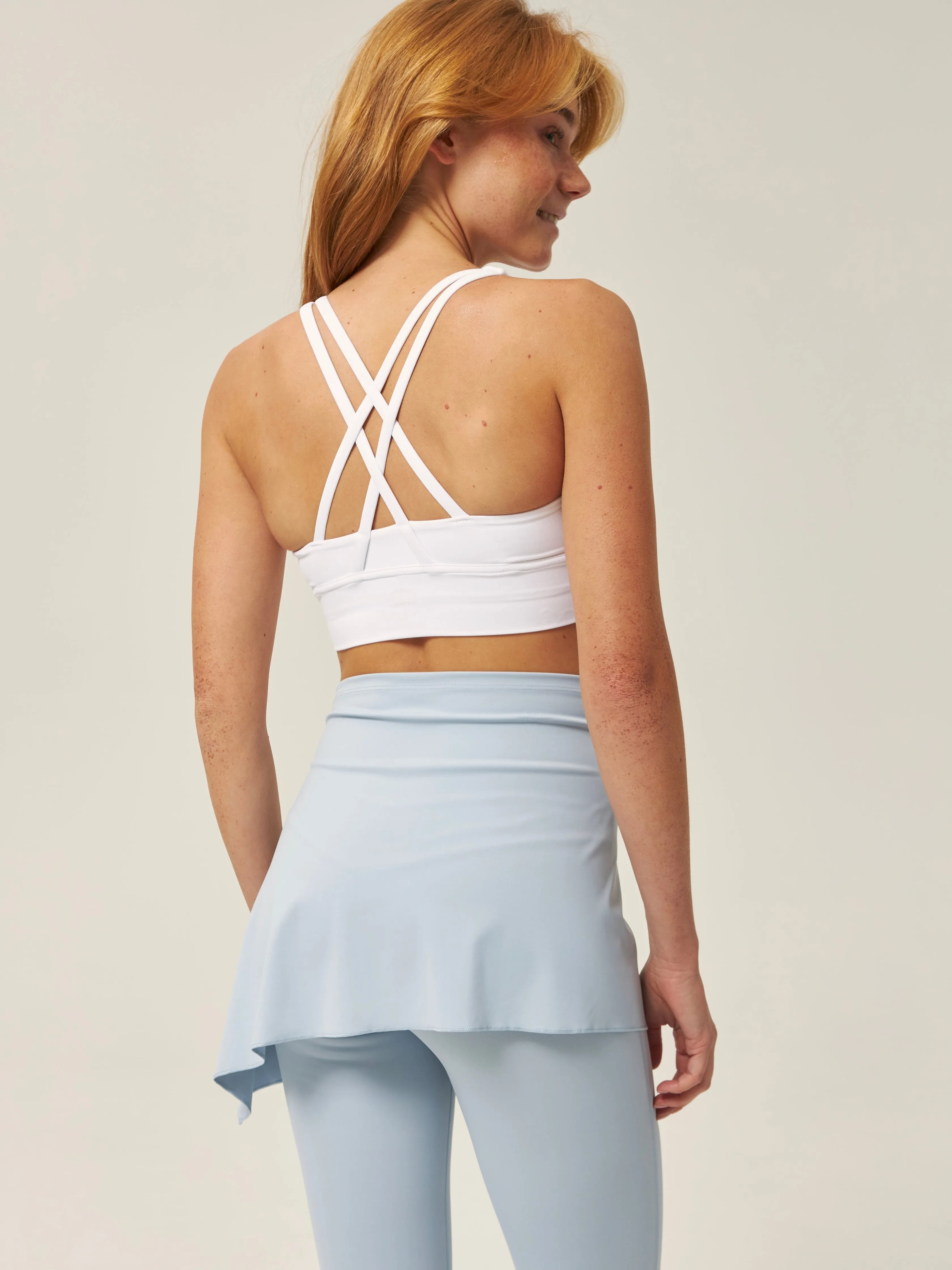 Legginsy flare z spódniczką