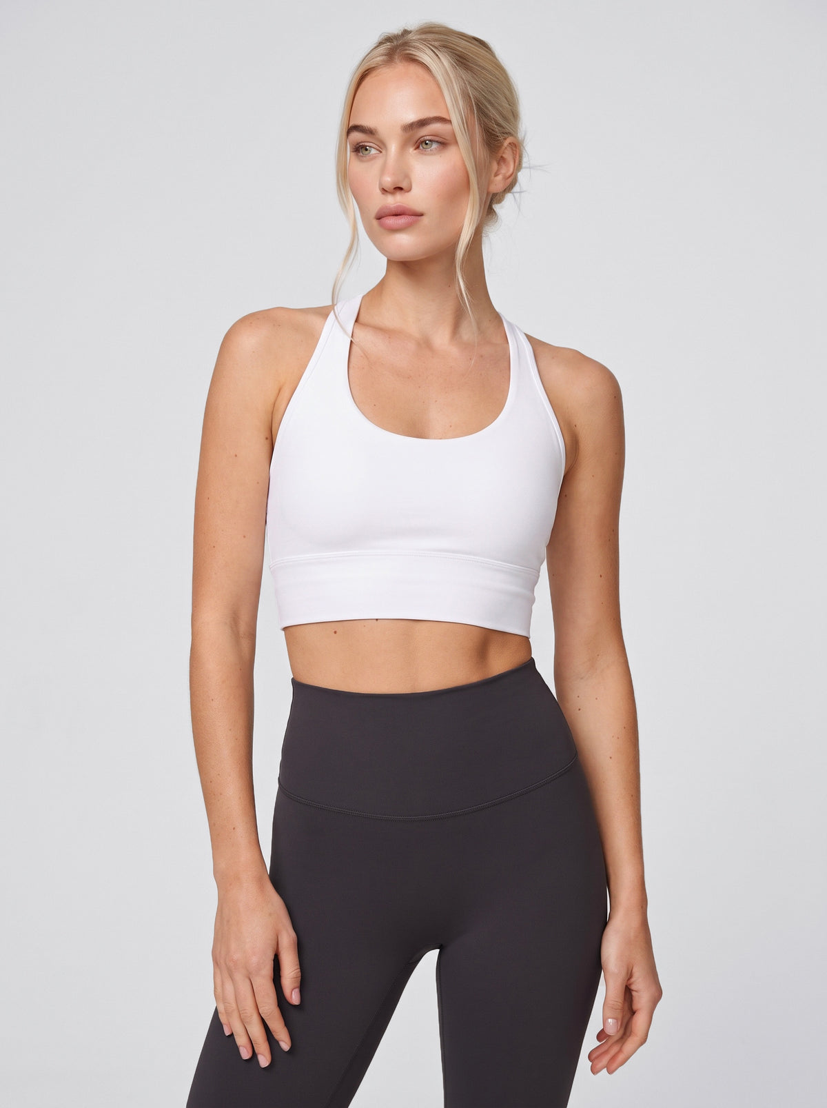 Top racerback – biały