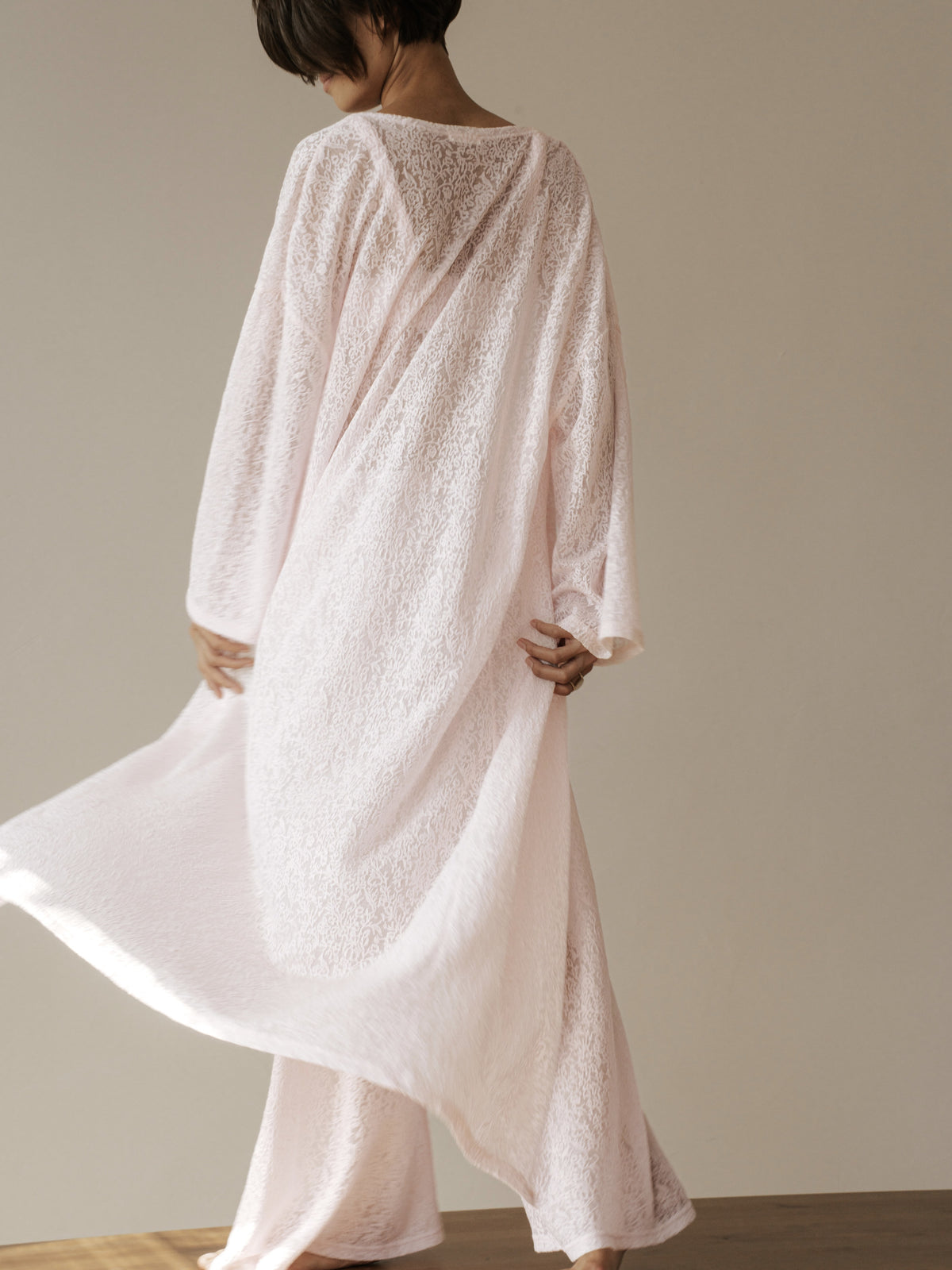 Koronkowe kimono – Róż
