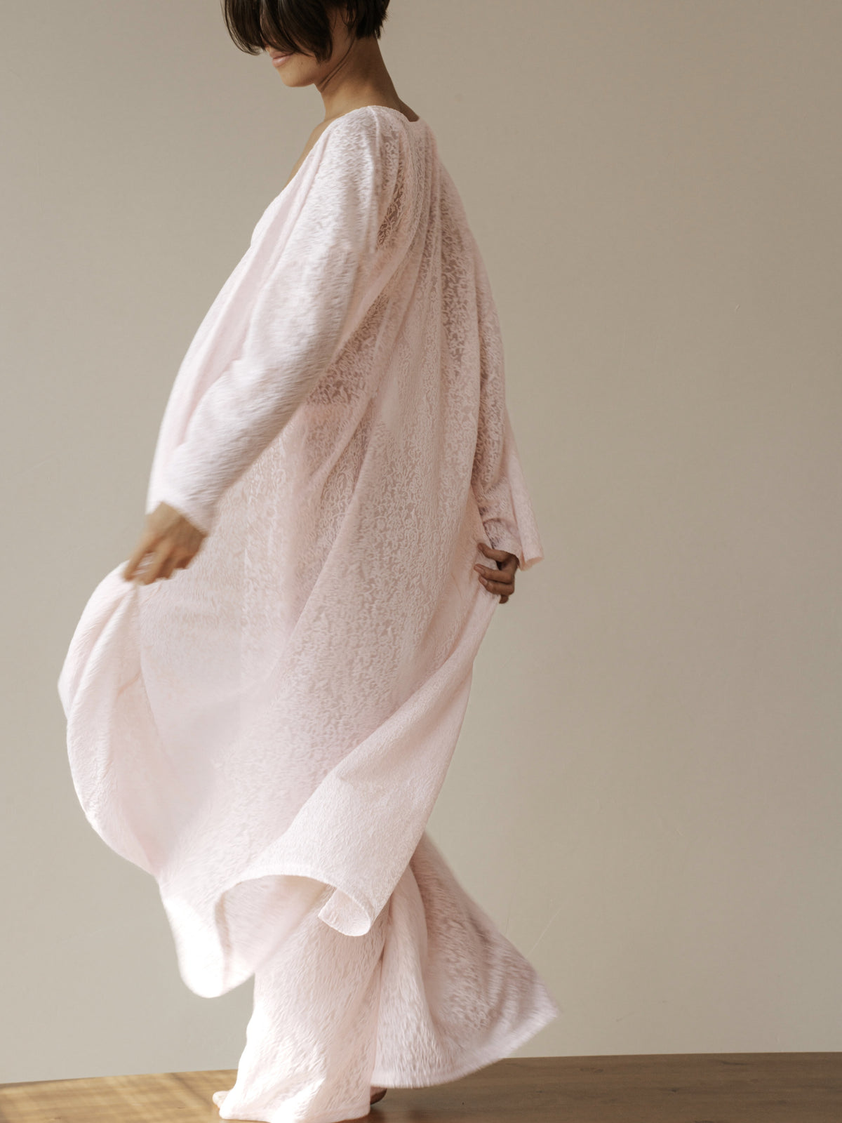 Koronkowe kimono – Róż