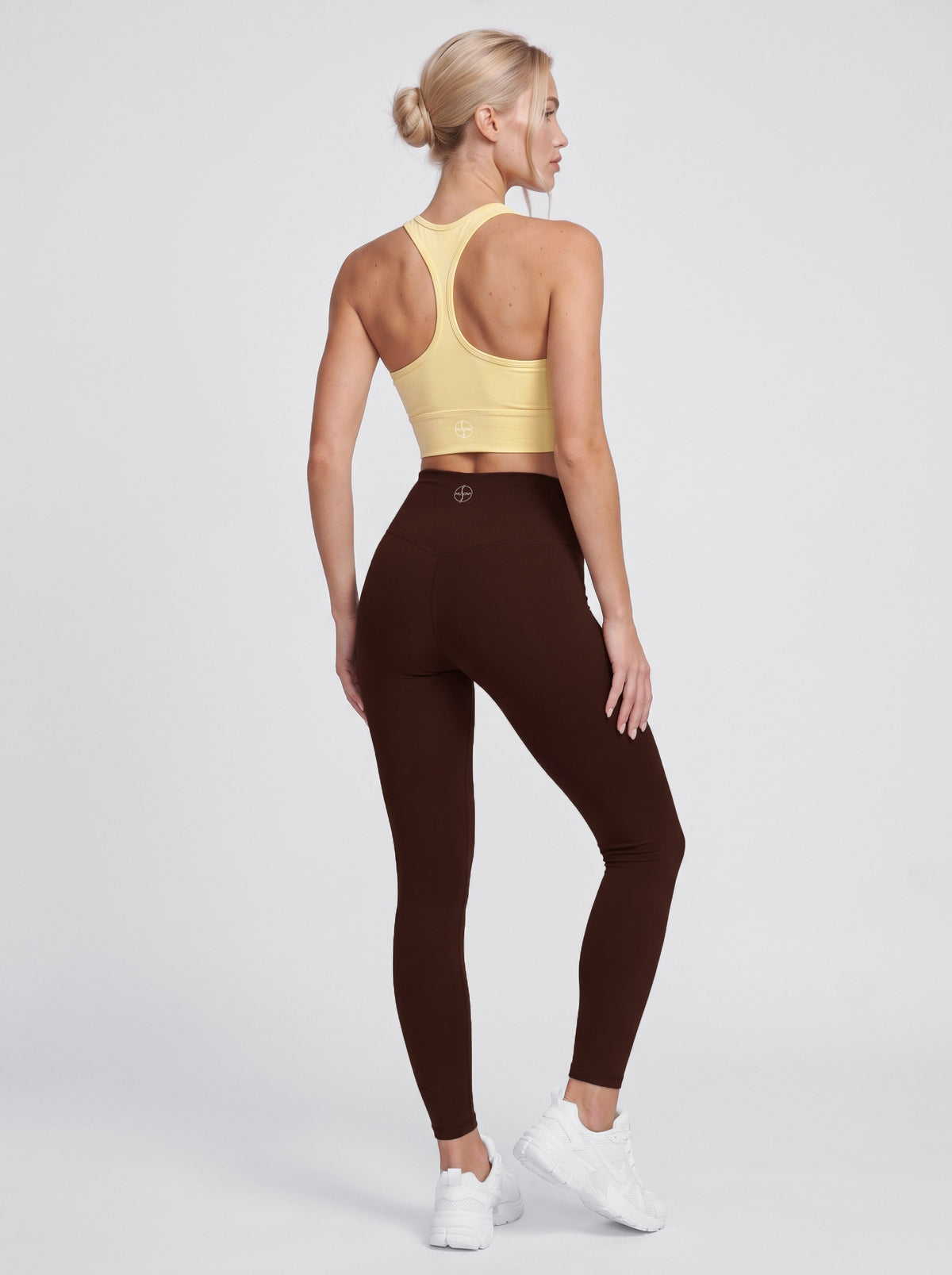 Top racerback – żółty