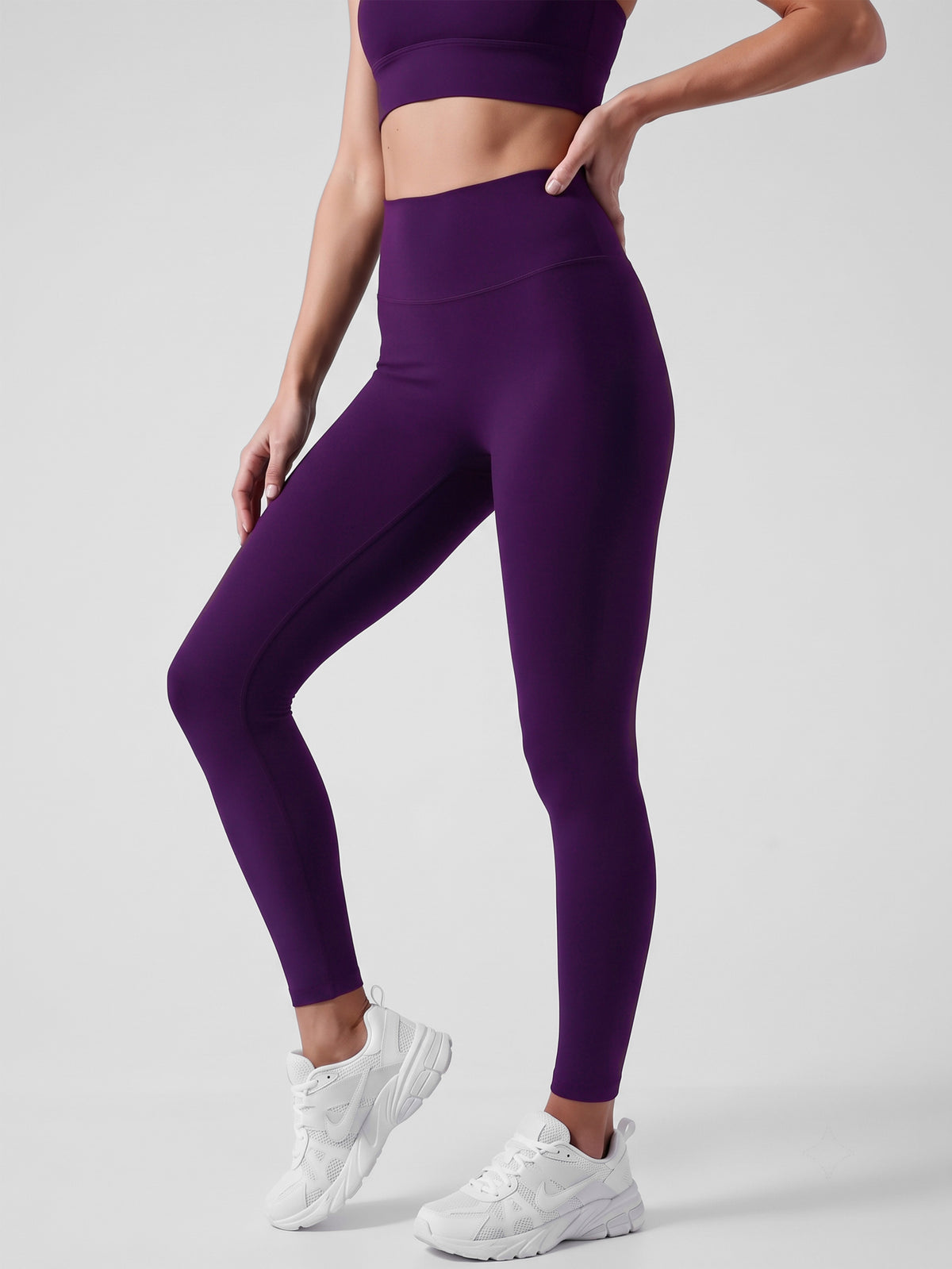 Legginsy – fioletowe