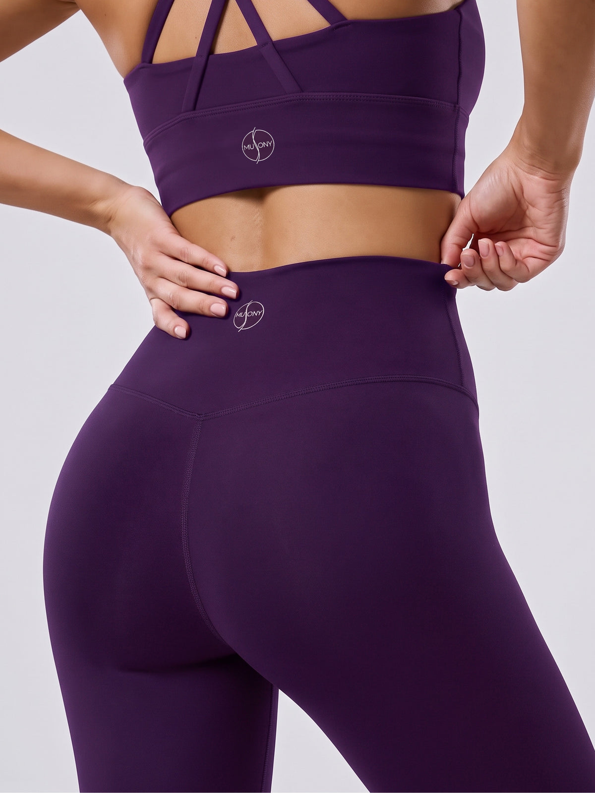 Legginsy – fioletowe