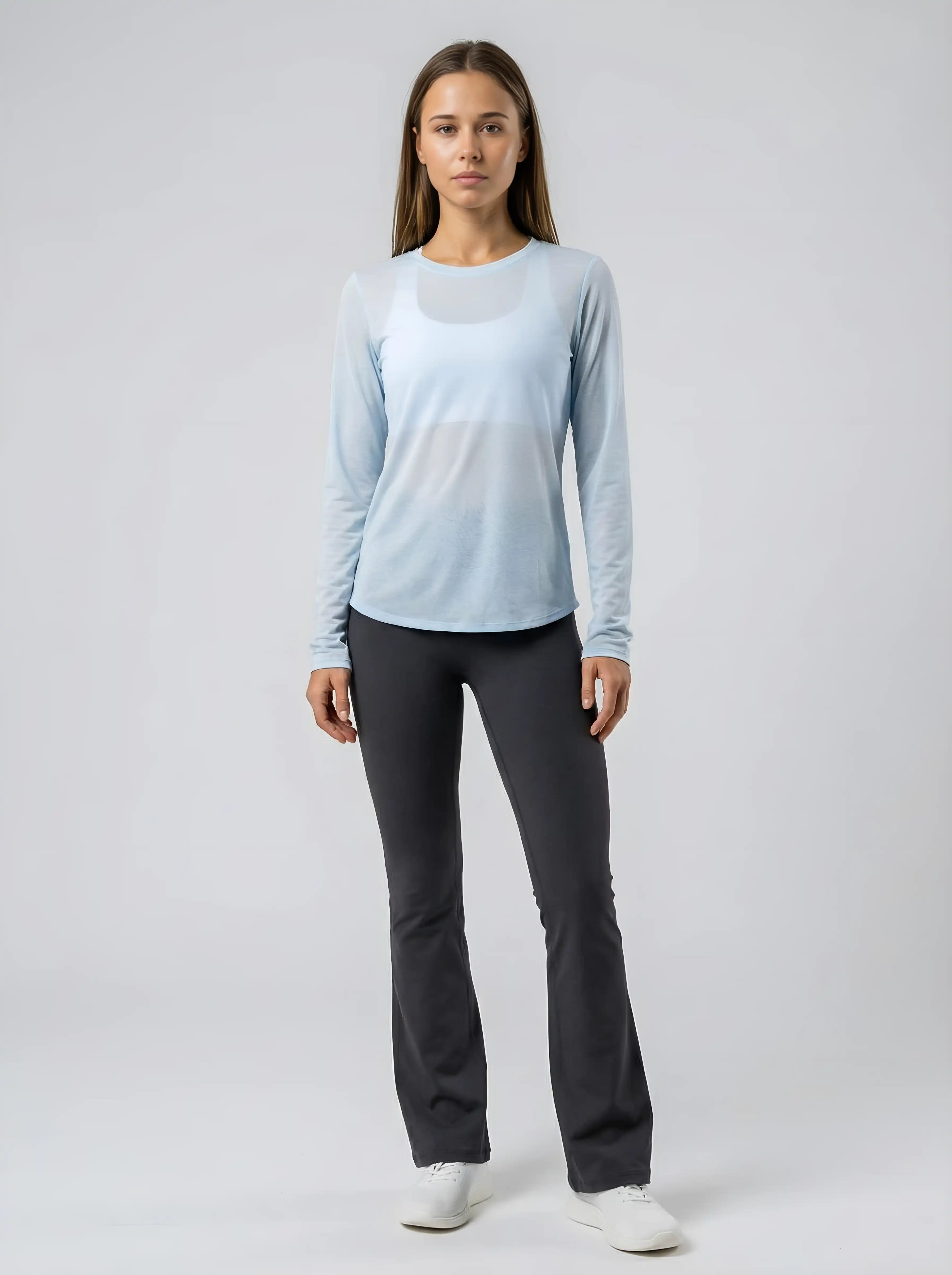 Graphite Flare Sports Leggings